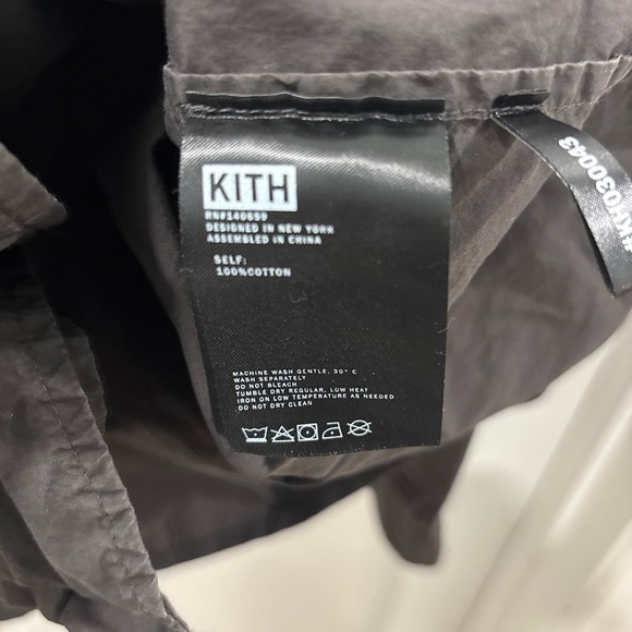 Kith Thompson Camp Collar Shirt XL KH030043 21SS Kindling Brown Overshirt Rare - Picture 4 of 8